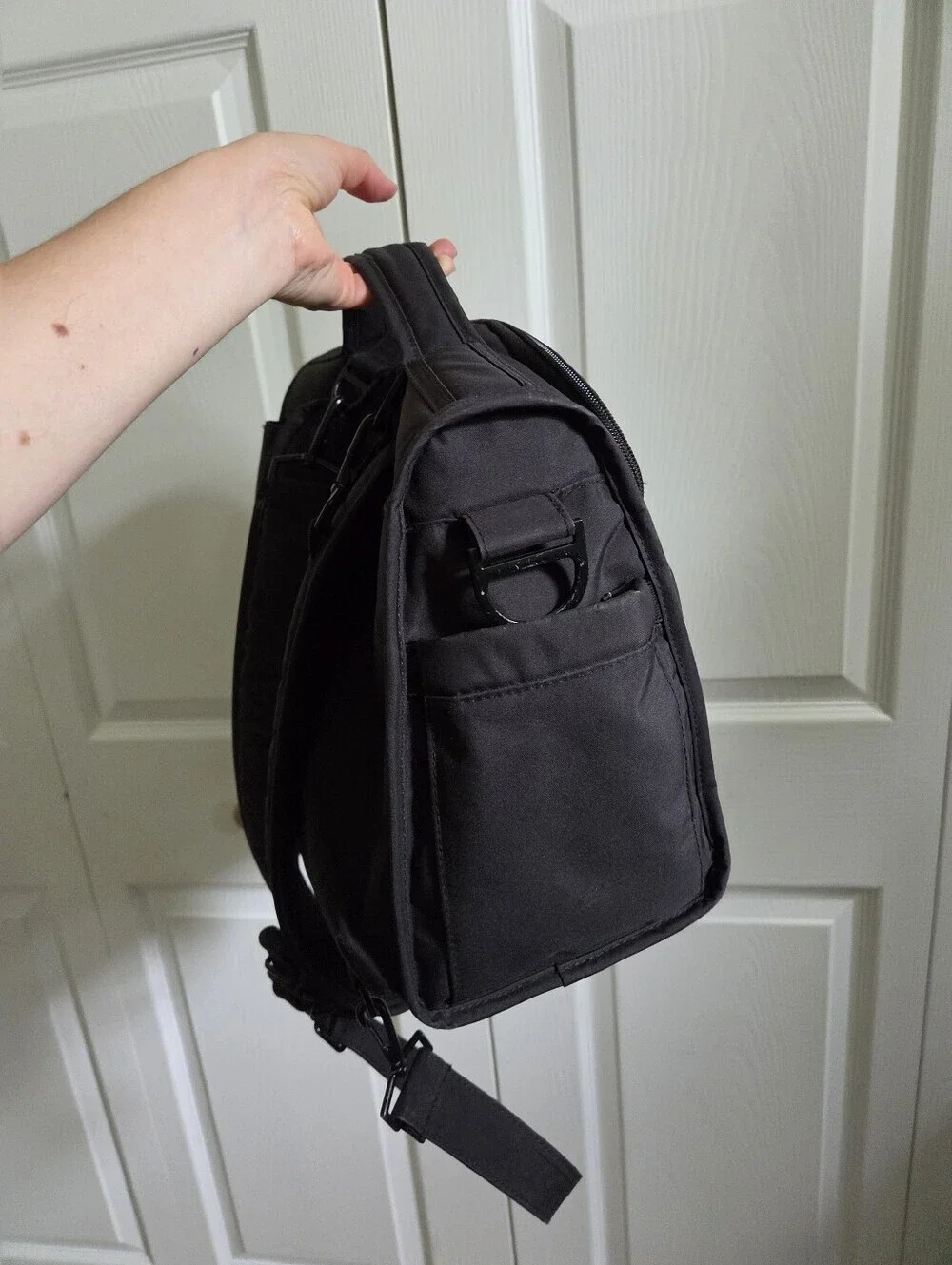 Ju-Ju-Be B.F.F. Diaper Bag Baby Bag Backpack Messenger Convertible - Black Out